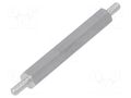 Screwed spacer sleeve; 35mm; Ext.thread: M2,5; hexagonal DREMEC TMM-M2.5X35/DR432