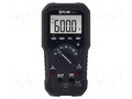Digital multimeter; LCD; (6000); VDC: 600mV,600V; VAC: 600mV,600V FLIR SYSTEMS AB DM62