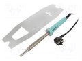 Soldering iron: with htg elem; Power: 200W; 230V; tip WEL.CT2F7 WELLER WEL.W201