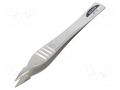 Tweezers; 125mm; universal; Blade tip shape: sharp ENGINEER FUT.PT-07