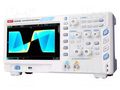 Oscilloscope: digital; Ch: 2; 100MHz; 1Gsps; 56Mpts; LCD TFT 8" UNI-T UPO2102E