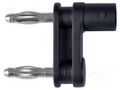 Adapter; black; 70VDC; 3A; 38.8mm; Insulation: polyamide; 33VAC SCHÜTZINGER ABNC7007-F-SW