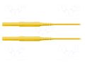 Test lead; 6kVDC; 6kVAC; 16A; banana plug 4mm,both sides; Len: 2m SCHÜTZINGER HSPL8568200-GE