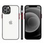 Milky Case silicone flexible translucent case for Samsung Galaxy S21+ 5G (S21 Plus 5G) black, Hurtel 5907769312083 5907769312083