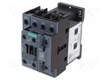 Contactor: 4-pole; NO x4; Auxiliary contacts: NO + NC; 230VAC SIEMENS 3RT2326-1AP00