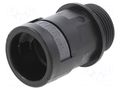 Straight terminal connector; Thread: PG,outside; polyamide 6 PMA I-BVND-P070GT-11