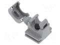 Bracket; polyamide 6; PMACLIP SFH; grey; Size: 7; PMACLIP PMA I-SFH-07-0