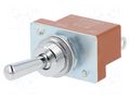 Switch: toggle; Pos: 2; SPST; ON-OFF; 15A/250VAC; 15A/30VDC; S NKK SWITCHES S1A-NKK
