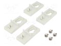 Set of wall holders FIBOX WMKQ10S