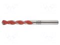 Drill bit; Ø: 3mm; 1/8"; L: 30mm; steel; tungsten carbide ALPEN-MAYKESTAG ALP.172003001