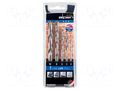 Drill set; for concrete; steel; blister; LONGLIFE; 5pcs. ALPEN-MAYKESTAG ALP.700105100