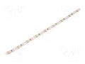 LED tape; white warm; LED/m: 120; 8mm; IP20; 120°; 9.6W/m; CRImin: 80 FOSE SCA-120-WW