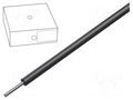 Wire; SiD; 1x1mm2; wire; Cu; silicone; black; -60÷180°C; 300V,500V HELUKABEL SID1.00-BK