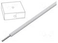 Wire; SiD; 1x1.5mm2; wire; Cu; silicone; white; -60÷180°C; 300V,500V HELUKABEL SID1.50-WH