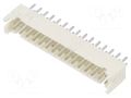 Connector: wire-board; socket; male; PIN: 30; 2A; 100V; straight; THT ADAM TECH 2SHDC30TS