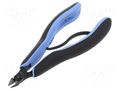 Pliers; side,cutting,precision; ESD; oval head; 133.5mm LINDSTRÖM SA.RX8132
