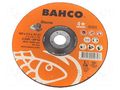 Cutting wheel; Ø: 180mm; Disc thick: 3.2mm; concrete; 22.23mm BAHCO SA.3912-180-T42-ST