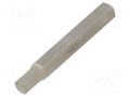 Screwdriver bit; hex key; HEX 1/8"; Overall len: 28mm; MICRO WIHA WIHA.40626