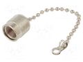 Protection cover; chain; Application: TNC socket AMPHENOL RF 202101