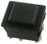 SWITCH, DPDT, 16A, 250VAC, BLACK C1572ATAAA