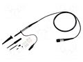 Probe: for oscilloscope; passive; 350MHz; 20: 1; BNC plug; 1.2m GW INSTEK GTP-352R