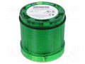 Module: light signaller; green; LED; 24VDC; 24VAC; IP65; Ø70x65.5mm SIEMENS 8WD4420-5AC