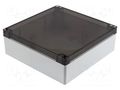 Enclosure: multipurpose; X: 180mm; Y: 180mm; Z: 60mm; 1554; grey; IP68 HAMMOND HM-1554W2GYSL