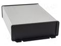 Enclosure: shielding; X: 165mm; Y: 220mm; Z: 55mm; aluminium; natural HAMMOND HM-1457T2202E