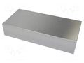 Enclosure: enclosure base; X: 178mm; Y: 381mm; Z: 76mm; 1444; natural HAMMOND HM-1444-1573