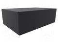 Enclosure: enclosure base; X: 102mm; Y: 152mm; Z: 51mm; 1441; steel HAMMOND HM-1441-8BK3