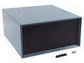 Enclosure: with panel; vented; 1426; X: 279mm; Y: 297mm; Z: 140mm HAMMOND HM-1426Q-B