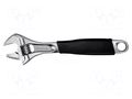 Wrench; adjustable; Jaw capacity: 20mm; Overall len: 158mm; ERGO® BAHCO SA.9070C