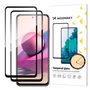 Wozinsky Set of 2x Super Durable Full Glue Tempered Glass Full Screen with Frame Case Friendly Xiaomi Redmi Note 10 / Redmi Note 10S / Redmi Note 11 Global / Redmi Note 11S Global Black, Wozinsky 5907769318153 5907769318153