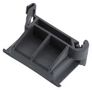 DIN RAIL ADAPTER, ANGLED, GRAY 222-510.