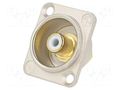 connector NYS367(RCA)WHITE IN NI D-HOUSING NEUTRIK NTR-NF2D-9