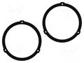 Spacer ring; MDF; 165mm; Citroën; impregnated; 2pcs. BASSER D.MDF.CITROEN05