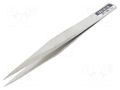 Tweezers; Tweezers len: 125mm; universal; Blade tip shape: sharp ENGINEER FUT.PT-16