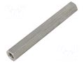 Screwed spacer sleeve; 100mm; Int.thread: M8; hexagonal DREMEC TFF-M8X100/DR1413