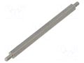 Screwed spacer sleeve; 65mm; Ext.thread: M3; hexagonal DREMEC TMM-M3X65/DR444