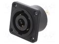 connector SPEAKON TX-PANEL 8POLE MALE B NEUTRIK NTR-NLT8MP-BAG