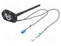 Antenna; car top,automotive; 0.2m; AM,FM,GPS; with amplifier 4CARMEDIA ANT.63