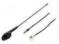 Antenna; car top,automotive; 0.45m; AM,FM; universal; 2.1m; 75Ω 4CARMEDIA ANT.72
