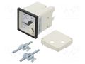 Ammeter; on panel; I DC: 0÷10mA; Class: 1.5; Length: 42mm; 600V; MA16 LUMEL MA16N-A10700000A0