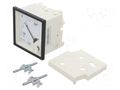 Voltmeter; on panel; VDC: -250÷250V; Class: 1.5; Umax: 600V; 72x72mm LUMEL MA17N-B61300000000