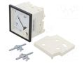 Voltmeter; on panel; VDC: -250÷250V; Class: 1.5; Umax: 600V; 72x72mm LUMEL MA17N-B61300000000