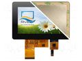 Display: TFT; 4.3"; 480x272; Illumin: LED; Dim: 120.38x79.2x4.8mm Riverdi SM-RVT43ULTNWC00