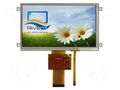 Display: TFT; 7"; 800x480; Illumin: LED; Dim: 165.6x100.6x7.69mm Riverdi SM-RVT7.0ATFWR00