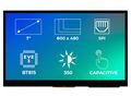 Display: TFT; 7"; 800x480; Illumin: LED; Dim: 164.8x99.8x11.9mm Riverdi SM-RVT70AQBNWC00