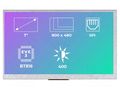 Display: TFT; 7"; 800x480; Illumin: LED; Dim: 164.8x99.8x9.5mm; EVE3 Riverdi SM-RVT70AQBNWN00