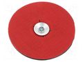 Backing pad; Ø: 125mm; Mounting: rod 6mm; for abrasive discs PROLINE PRE-27035